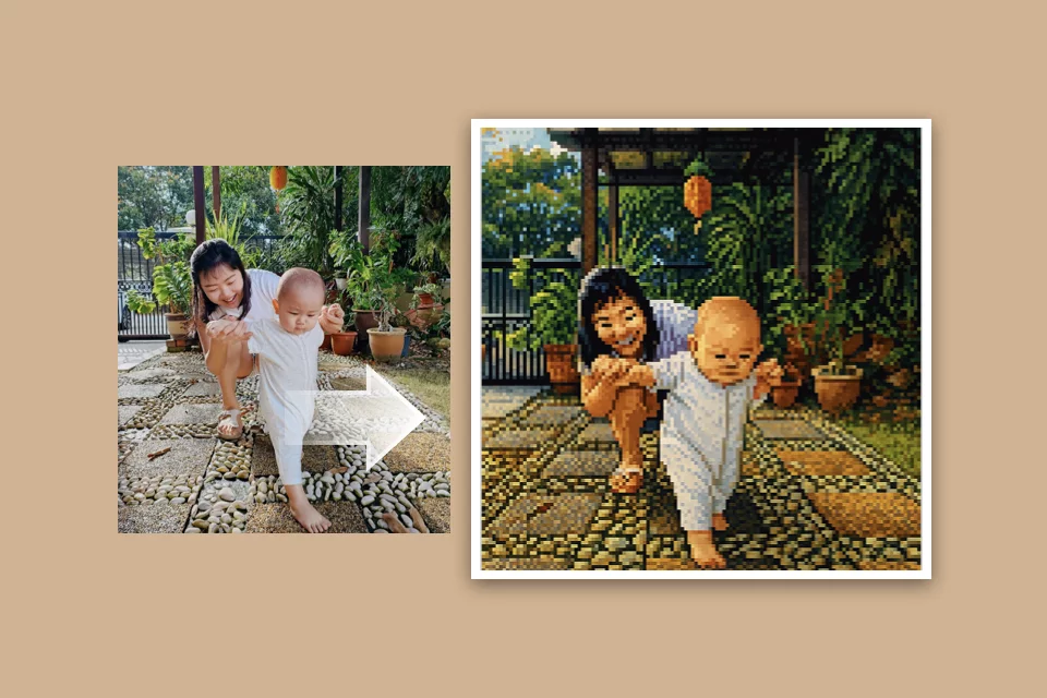 Get Social Engagements By Pixels Style Photos